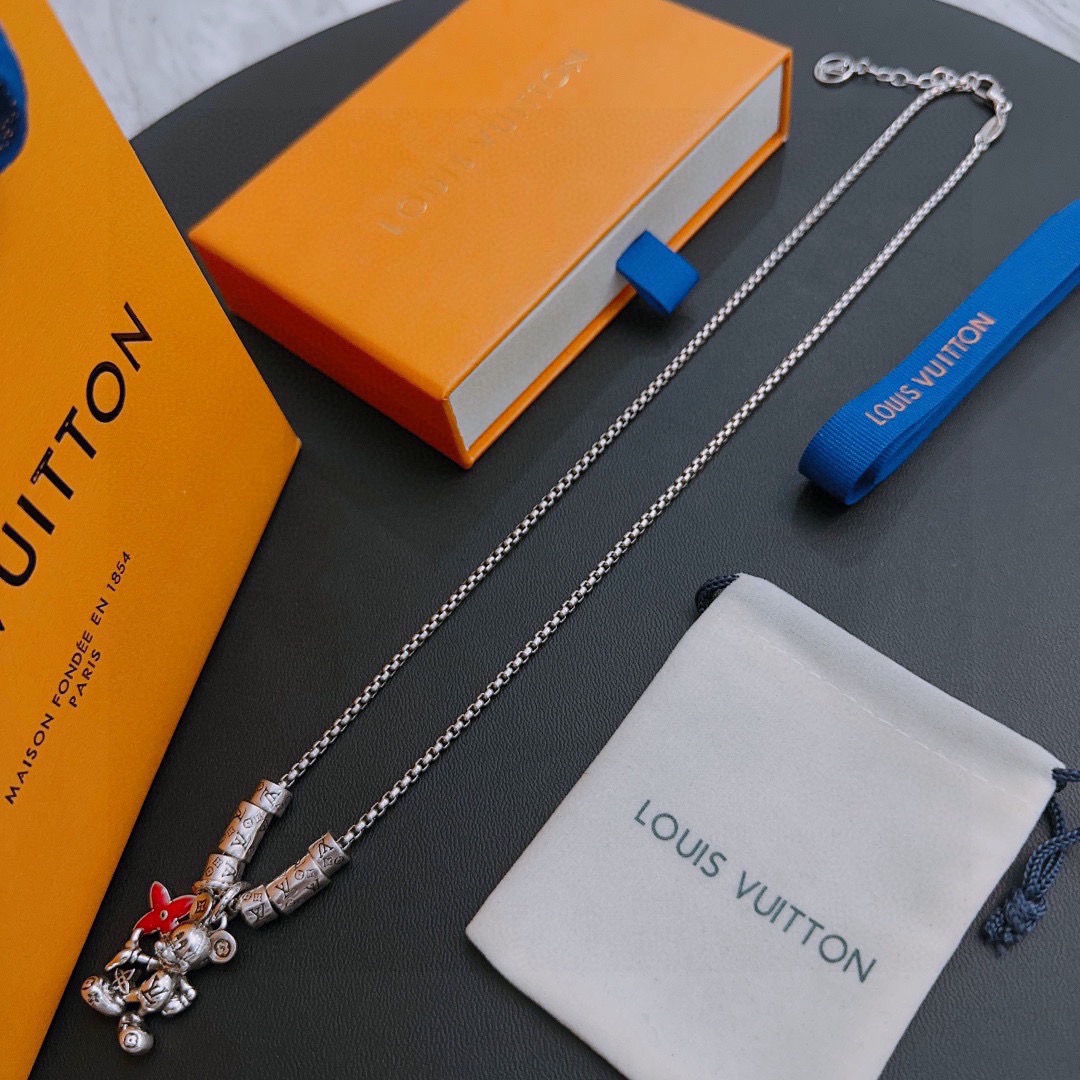 路易威登 Louis Vuitton 传世高定珠宝耳环项链戒指首饰 #31C04706 3