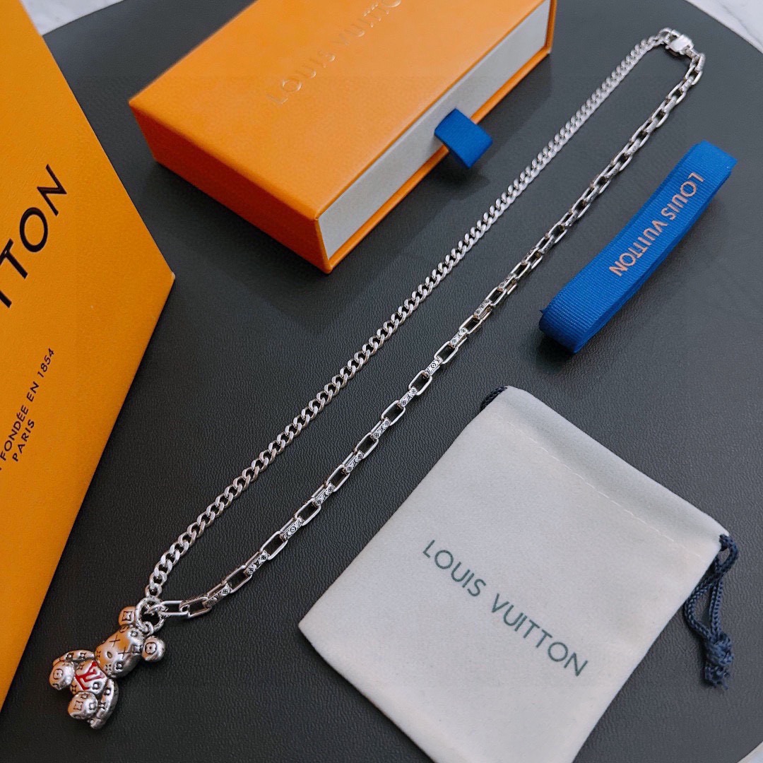 路易威登 Louis Vuitton 传世高定珠宝耳环项链戒指首饰 #E95E8215 5