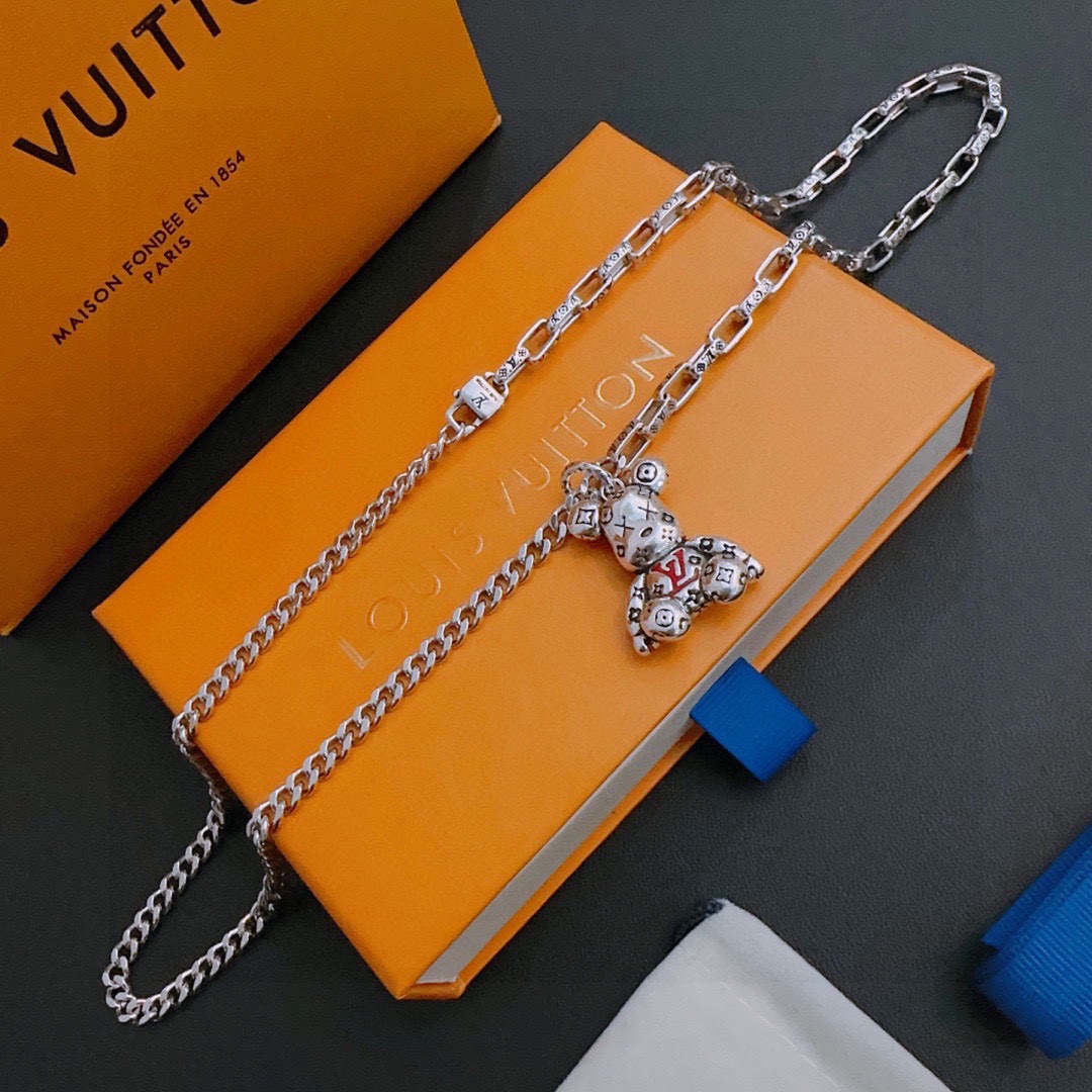 路易威登 Louis Vuitton 传世高定珠宝耳环项链戒指首饰 #E95E8215 3