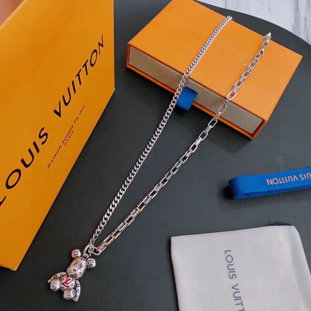 路易威登 Louis Vuitton 传世高定珠宝耳环项链戒指首饰 #E95E8215 2