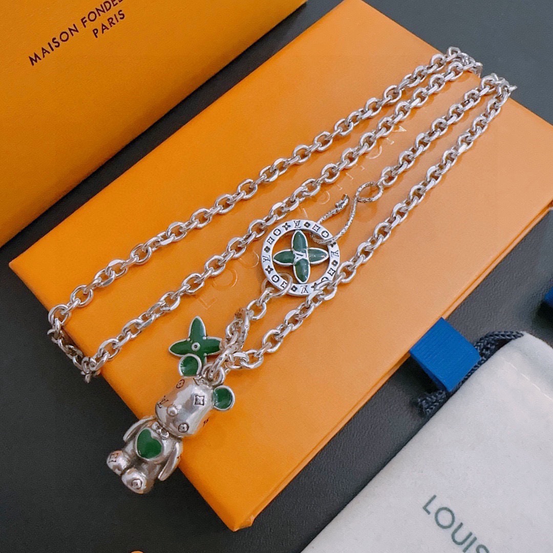 路易威登 Louis Vuitton 传世高定珠宝耳环项链戒指首饰 #65BB6DF8 5