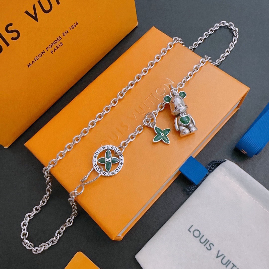 路易威登 Louis Vuitton 传世高定珠宝耳环项链戒指首饰 #65BB6DF8 2