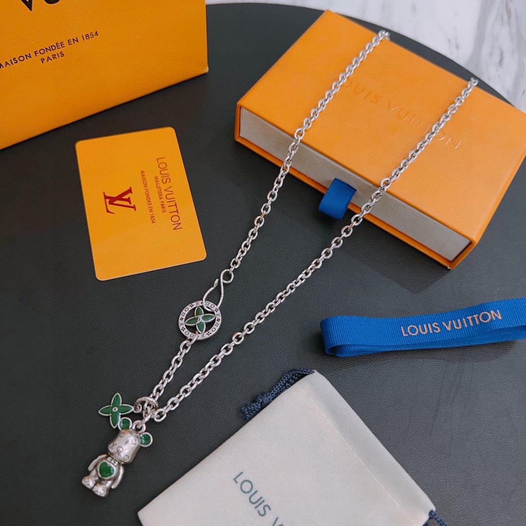 路易威登 Louis Vuitton 传世高定珠宝耳环项链戒指首饰 #65BB6DF8 6