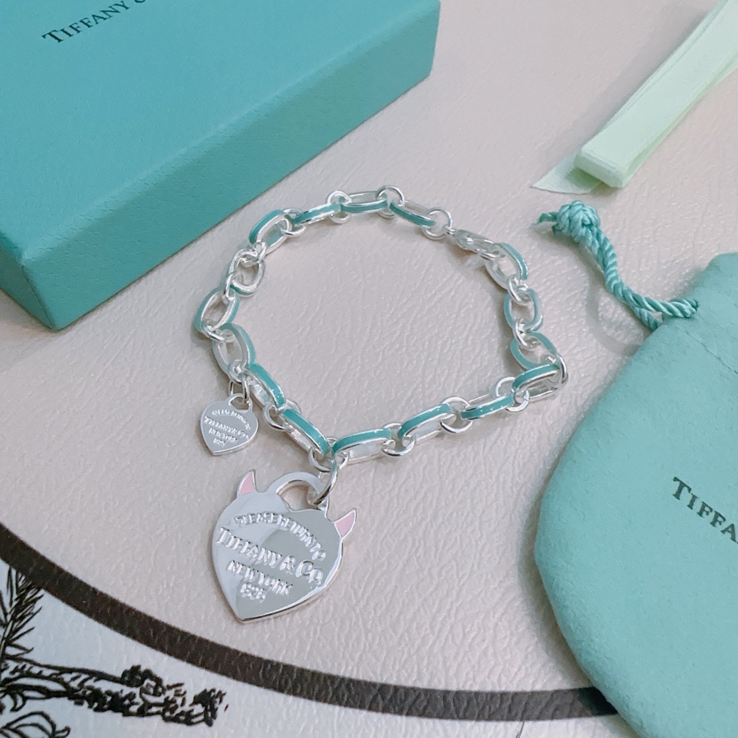 蒂芙尼手链🩵 TIFFNY&CO 8
