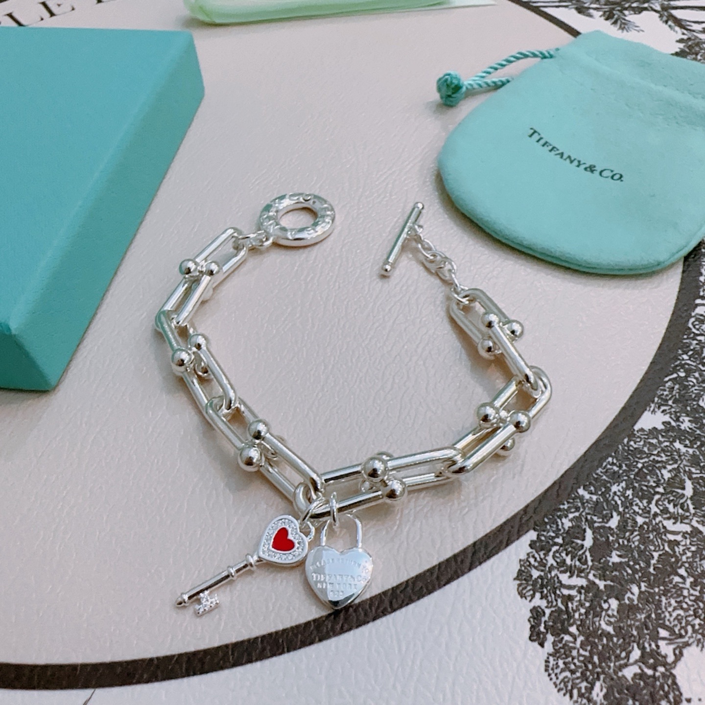 蒂芙尼 Tiffany & Co 高定典藏高定典雅奢华珠宝首饰项链手链戒指 #3F4B52D6 3