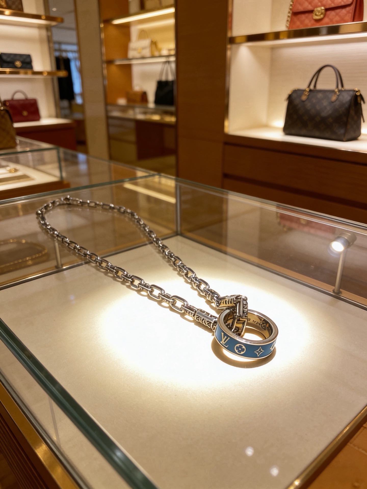 路易威登 Louis Vuitton 传世高定珠宝耳环项链戒指首饰 #56984F65 2