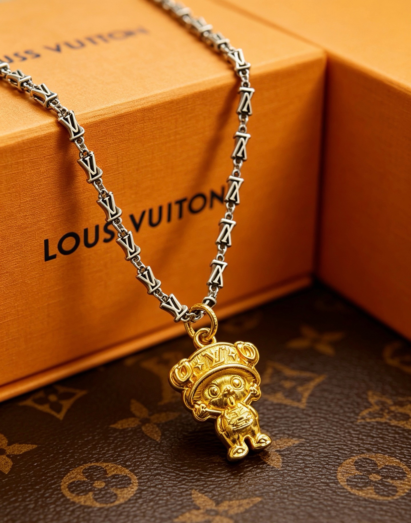 路易威登 Louis Vuitton 传世高定珠宝耳环项链戒指首饰 #773D1F48 7