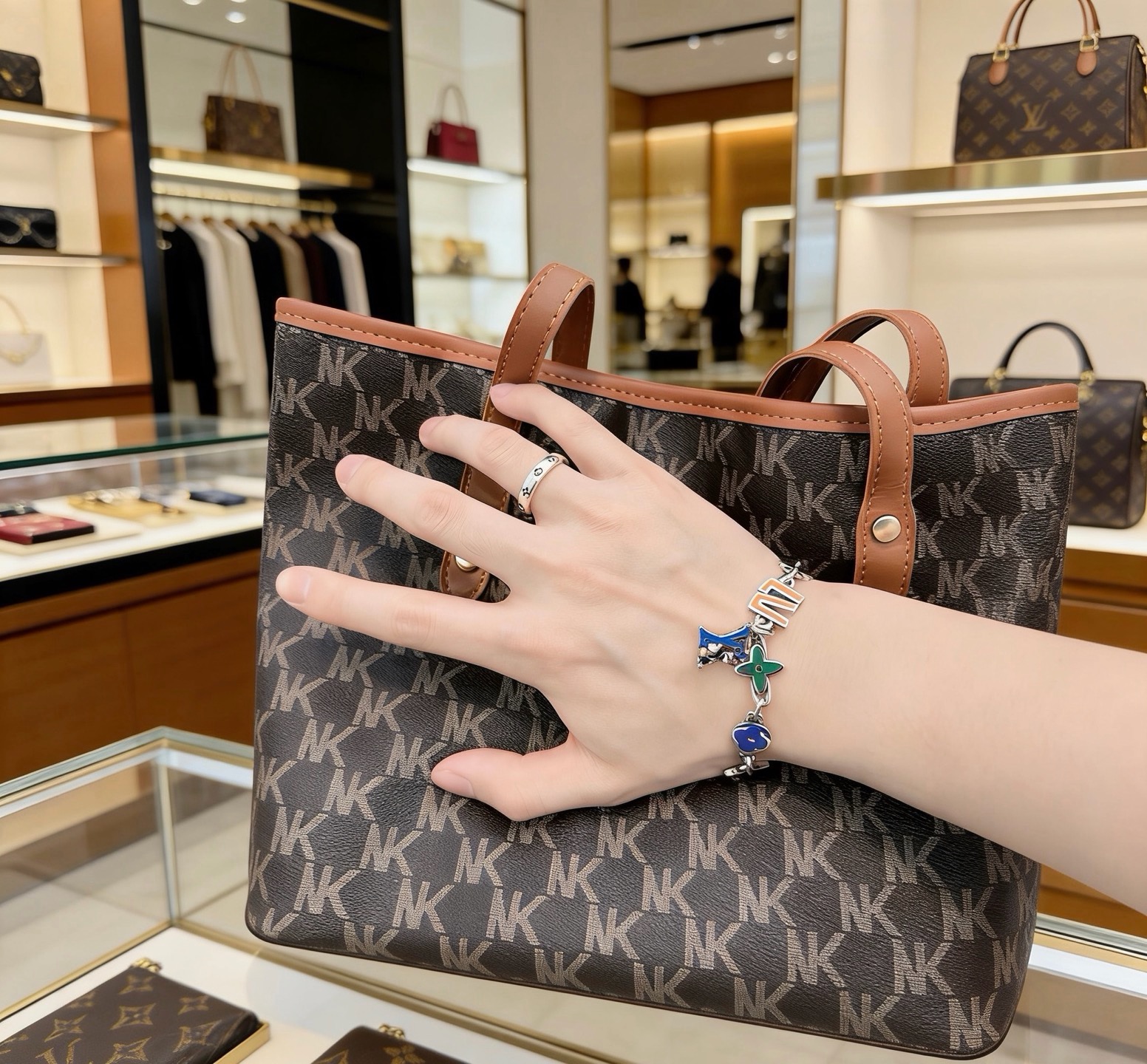 Louis Vuitton Haute Maroquinerie Luxury Leather Bag Handbag Ref.7689DBCC 9