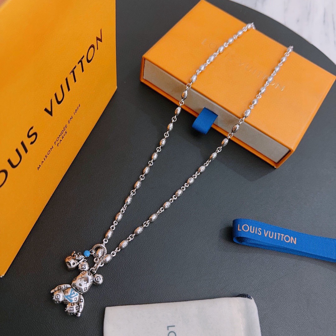 路易威登 Louis Vuitton 传世高定珠宝耳环项链戒指首饰 #7778B56F 3