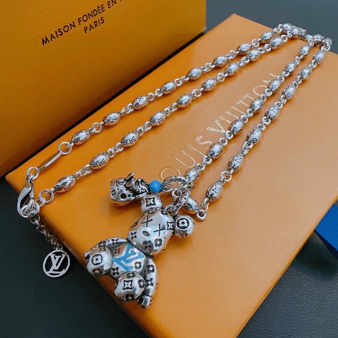 路易威登 Louis Vuitton 传世高定珠宝耳环项链戒指首饰 #7778B56F 5
