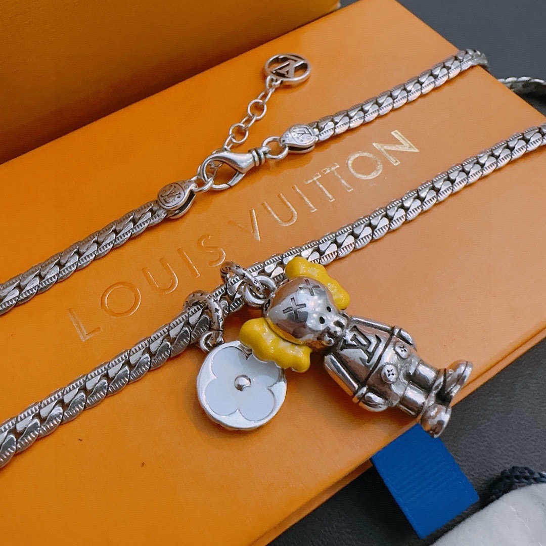路易威登 Louis Vuitton 传世高定珠宝耳环项链戒指首饰 #A2AF7618 3