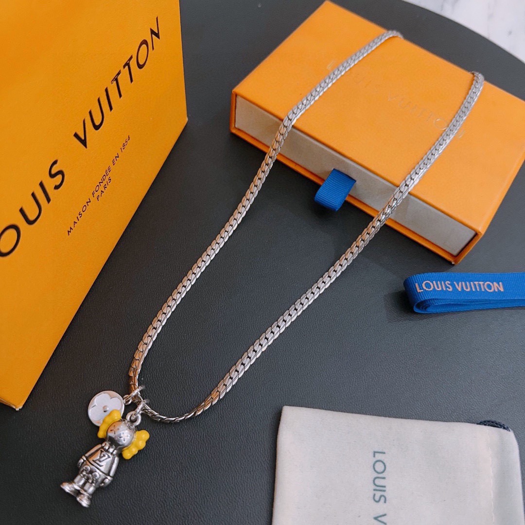 路易威登 Louis Vuitton 传世高定珠宝耳环项链戒指首饰 #A2AF7618 5