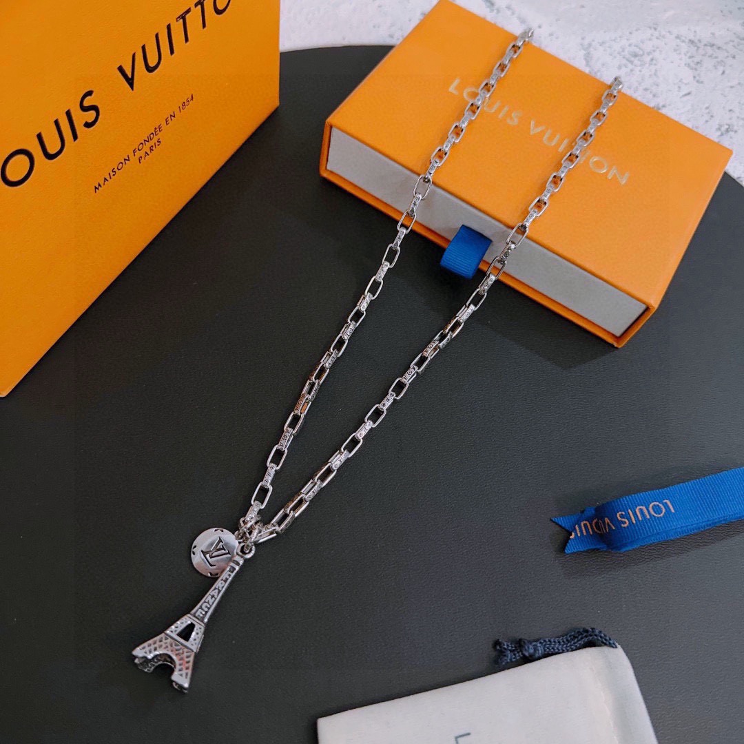 路易威登 Louis Vuitton 传世高定珠宝耳环项链戒指首饰 #B188A782 3