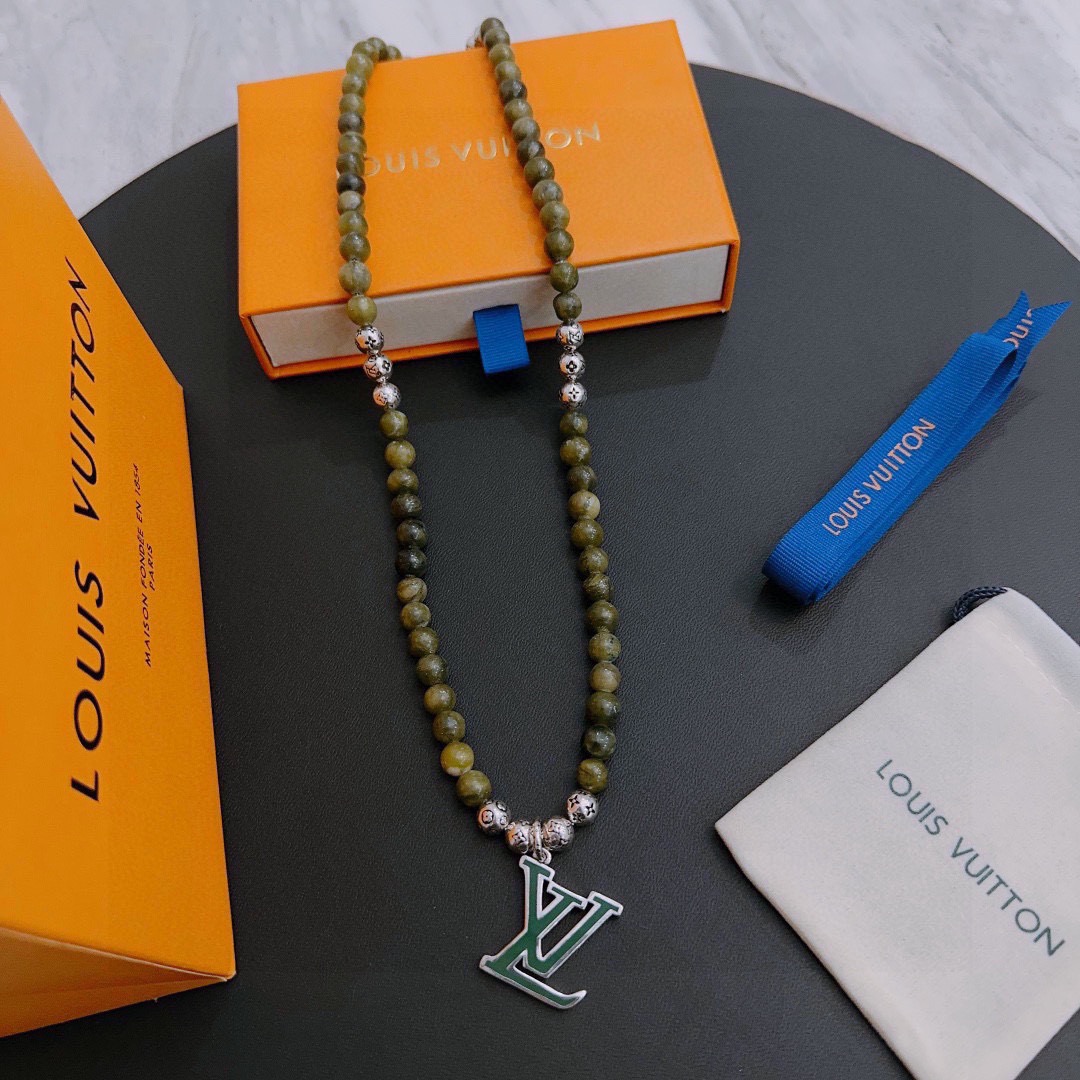 路易威登 Louis Vuitton 传世高定珠宝耳环项链戒指首饰 #494B43A7 2
