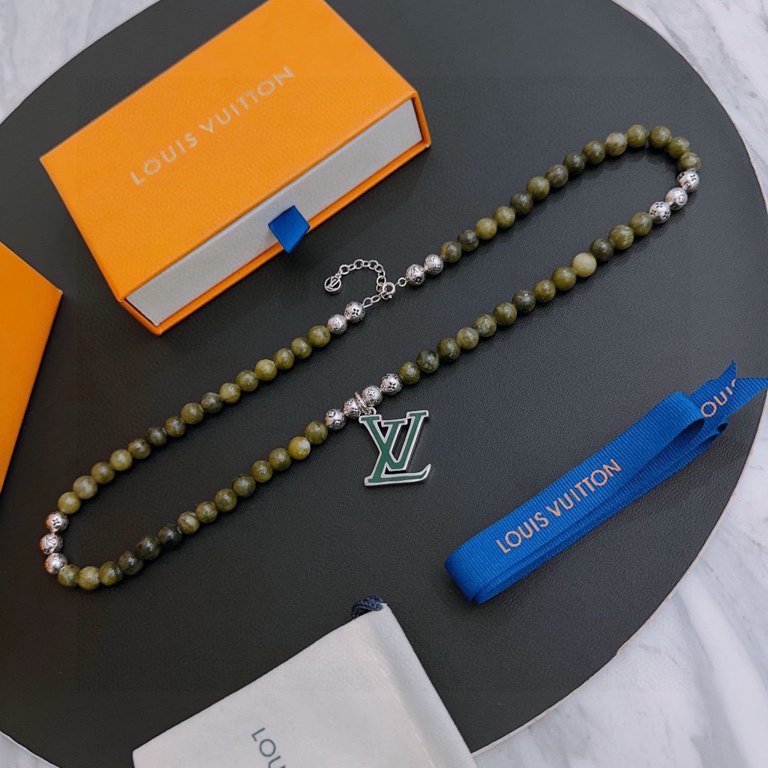 路易威登 Louis Vuitton 传世高定珠宝耳环项链戒指首饰 #494B43A7 5