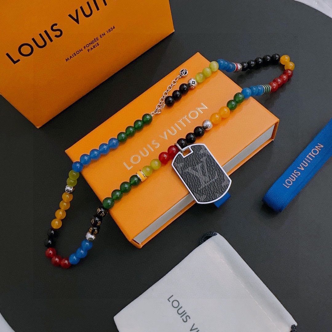 路易威登 Louis Vuitton 传世高定珠宝耳环项链戒指首饰 #5374482D 3