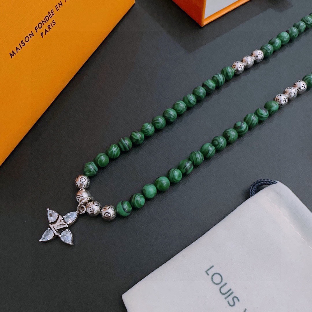 路易威登 Louis Vuitton 传世高定珠宝耳环项链戒指首饰 #6097AECF 5