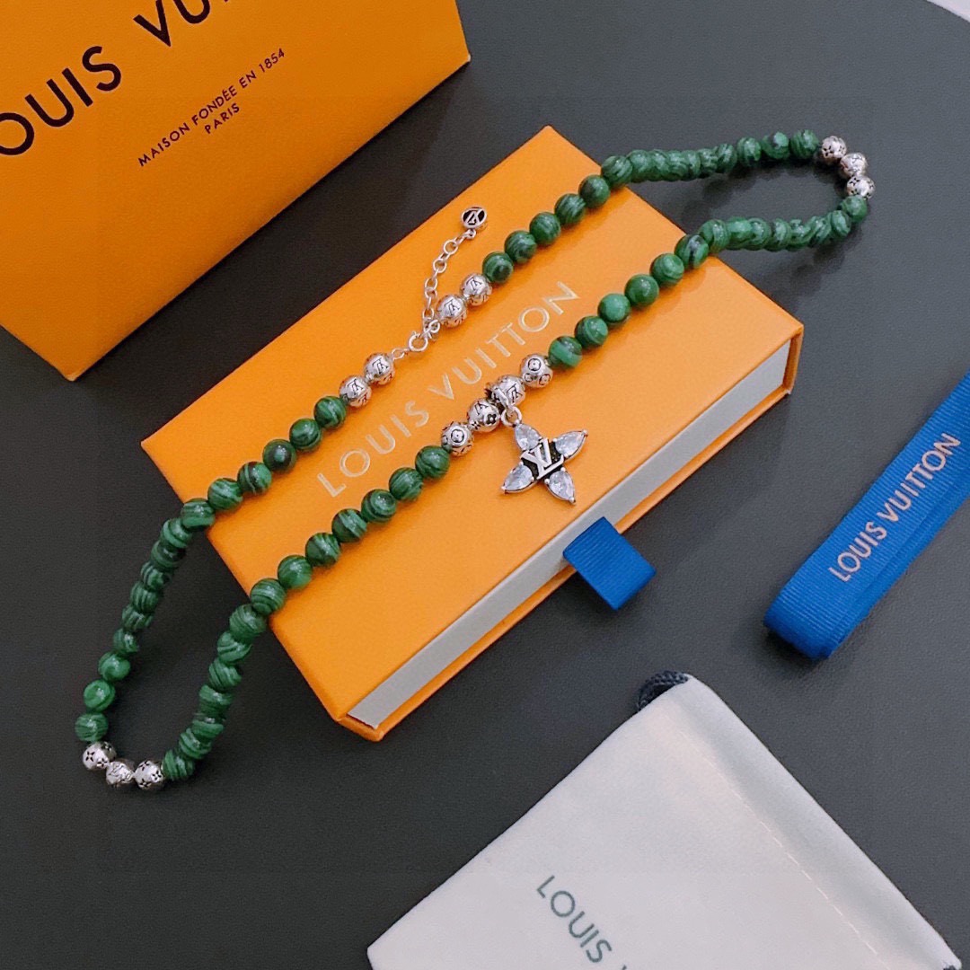 路易威登 Louis Vuitton 传世高定珠宝耳环项链戒指首饰 #6097AECF 2