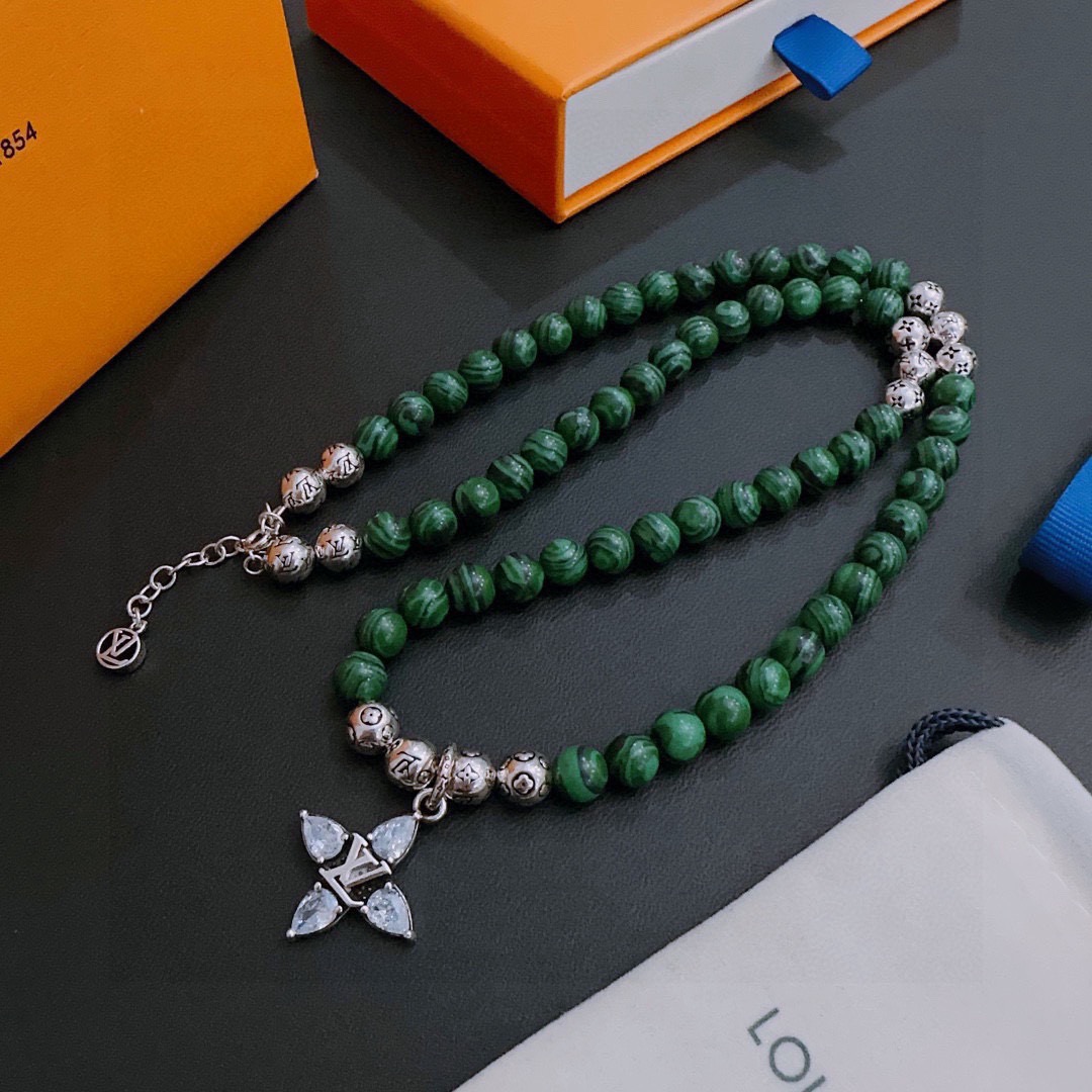 路易威登 Louis Vuitton 传世高定珠宝耳环项链戒指首饰 #6097AECF 7