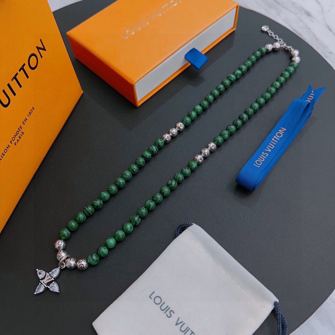 路易威登 Louis Vuitton 传世高定珠宝耳环项链戒指首饰 #6097AECF 8
