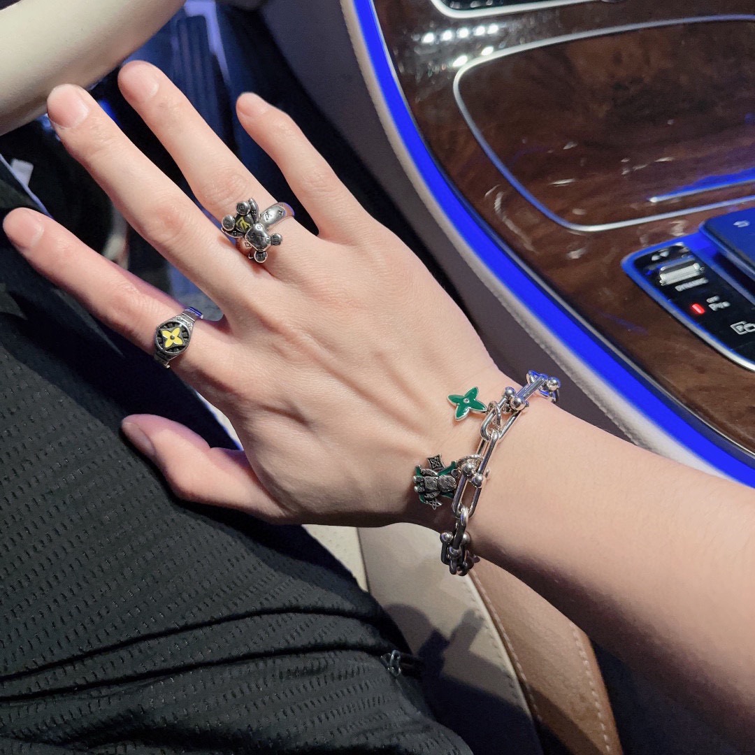 路易威登 Louis Vuitton 传世高定珠宝耳环项链戒指首饰 #CEDCB234 7