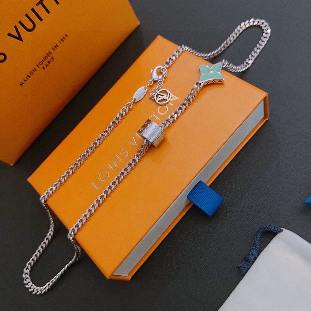 路易威登 Louis Vuitton 传世高定珠宝耳环项链戒指首饰 #7B76C06C 6