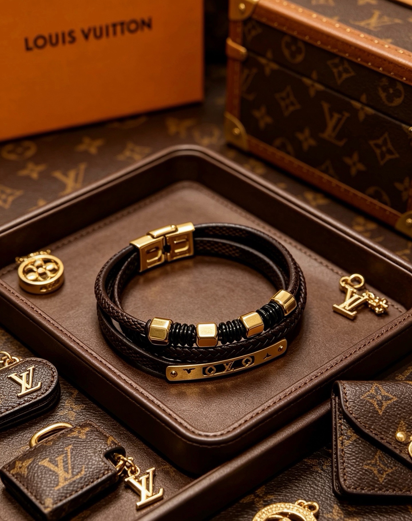 路易威登 Louis Vuitton 传世高定珠宝耳环项链戒指首饰 #02B7FD9E 9