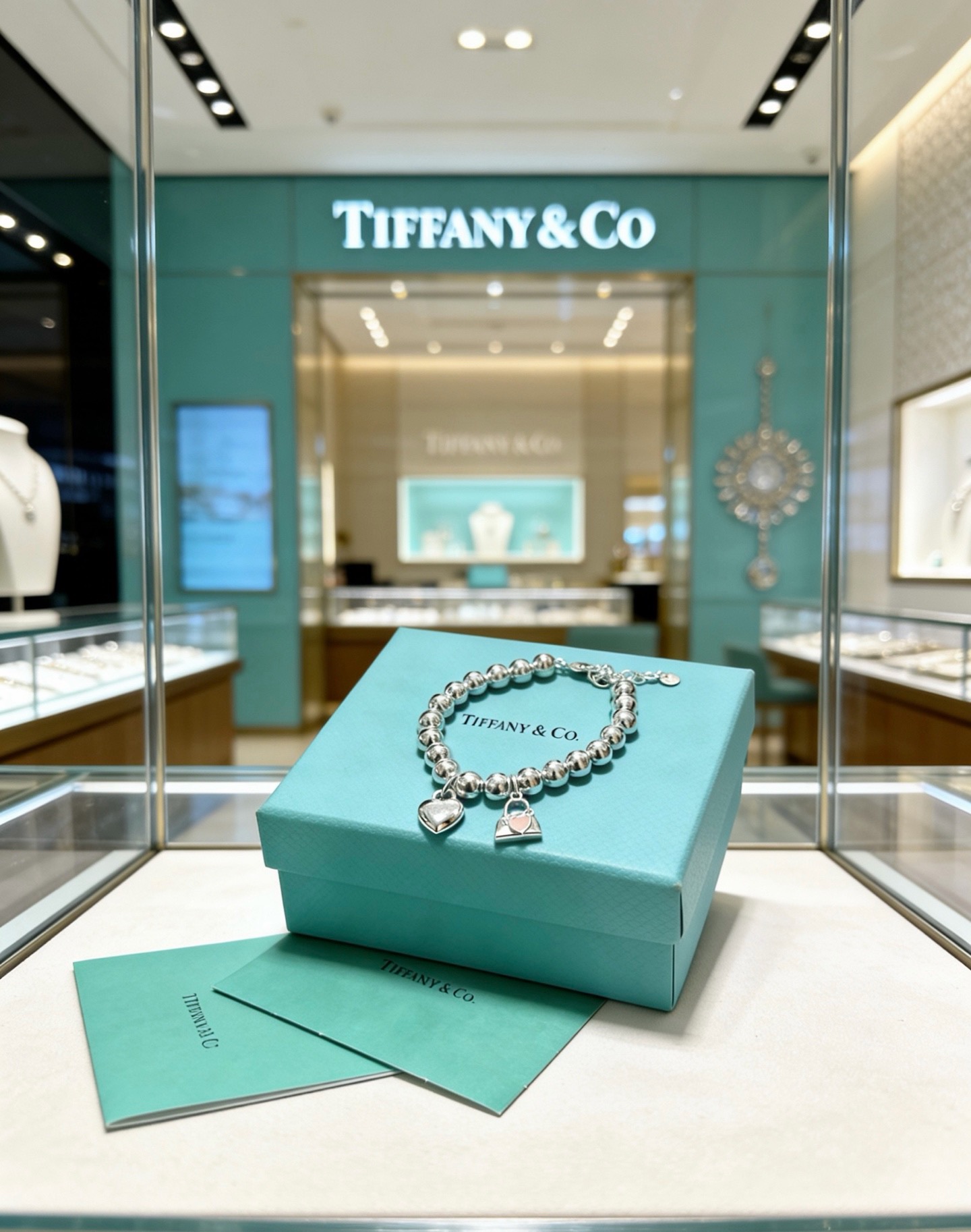 蒂芙尼手链🩵 TIFFNY&CO. 专柜精工银版本手链   明星同款 复古做旧风 原版复刻 纯手工打造 ～正品开模💝潮流