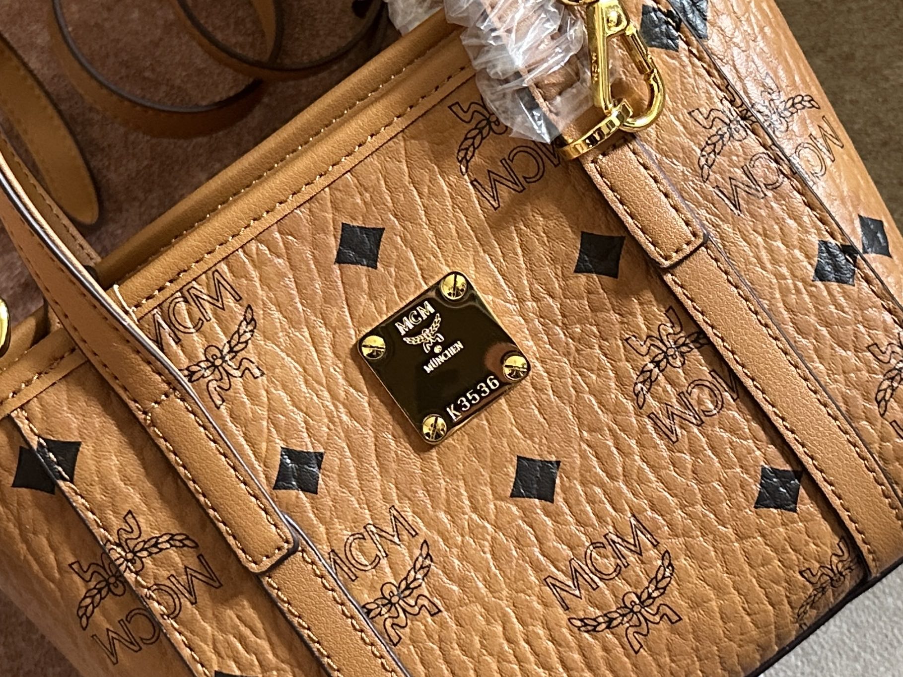 超迷你Toni VisetosトップラZIPショッピングバッグ