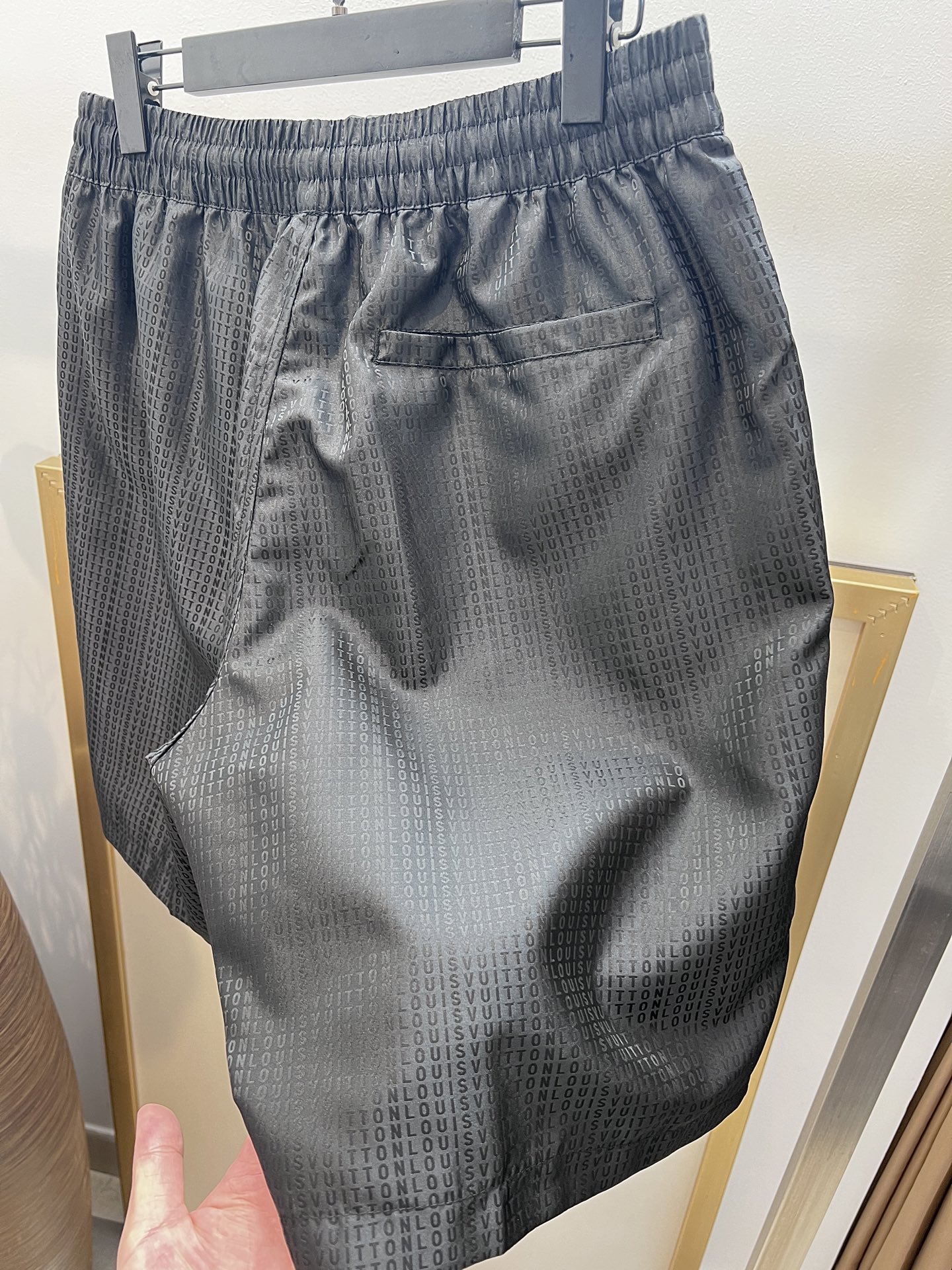 Louis Vuitton Men's Jacquard Silk Relaxed Fit Swim Trunks/Short Pants 7 i1746380642416 2002 0 6