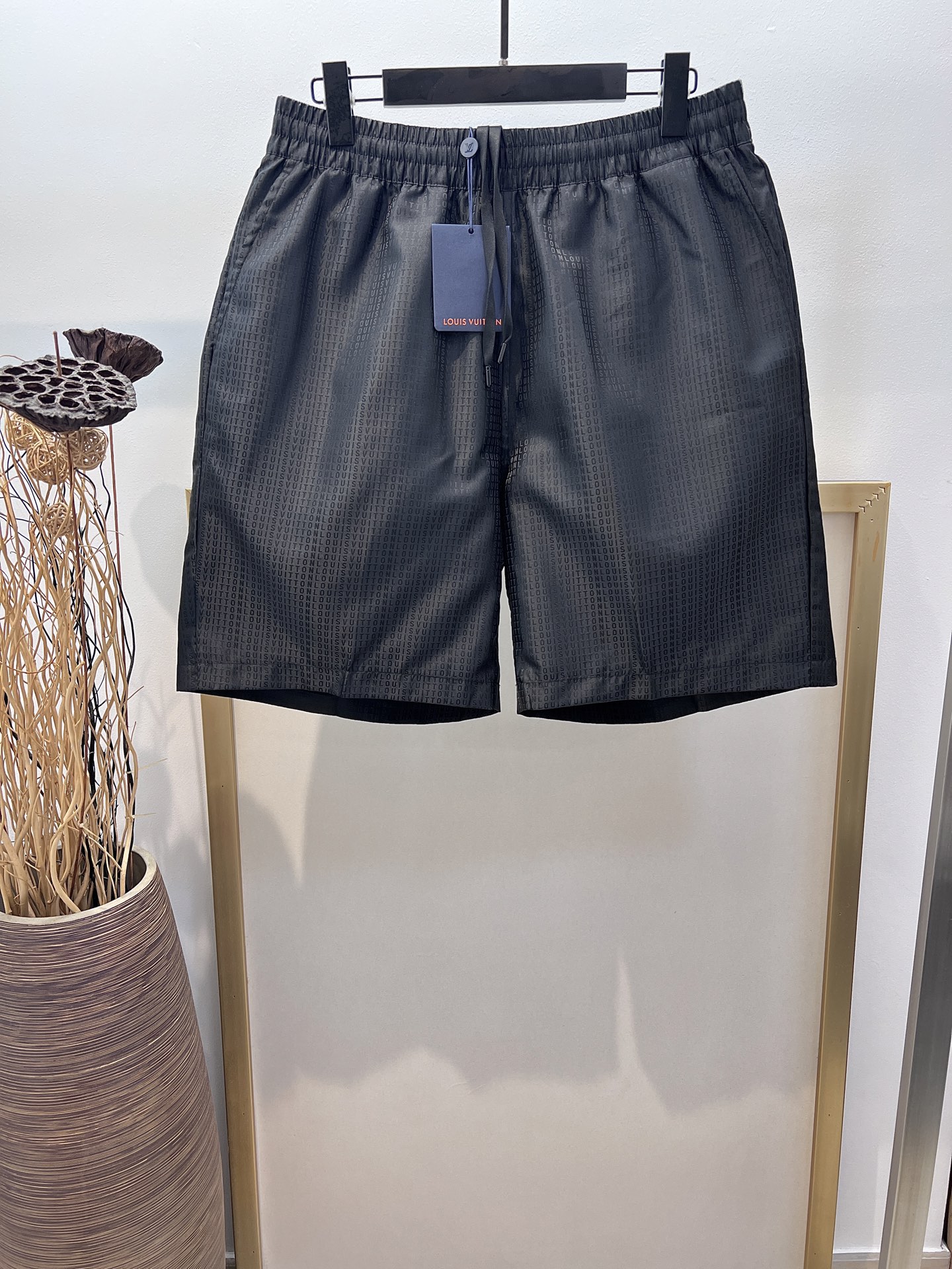 Louis Vuitton Men's Jacquard Silk Relaxed Fit Swim Trunks/Short Pants 1 i1746380644044 9673 0 0