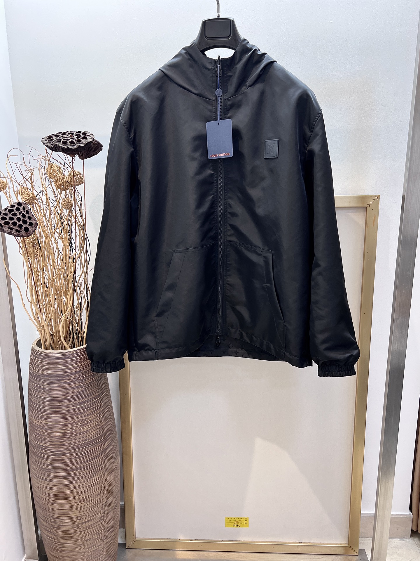 Louis Vuitton Monogram Jacquard Windbreaker Black, Water-Repellent and Windproof 2 i1747245713768 6035 0 0
