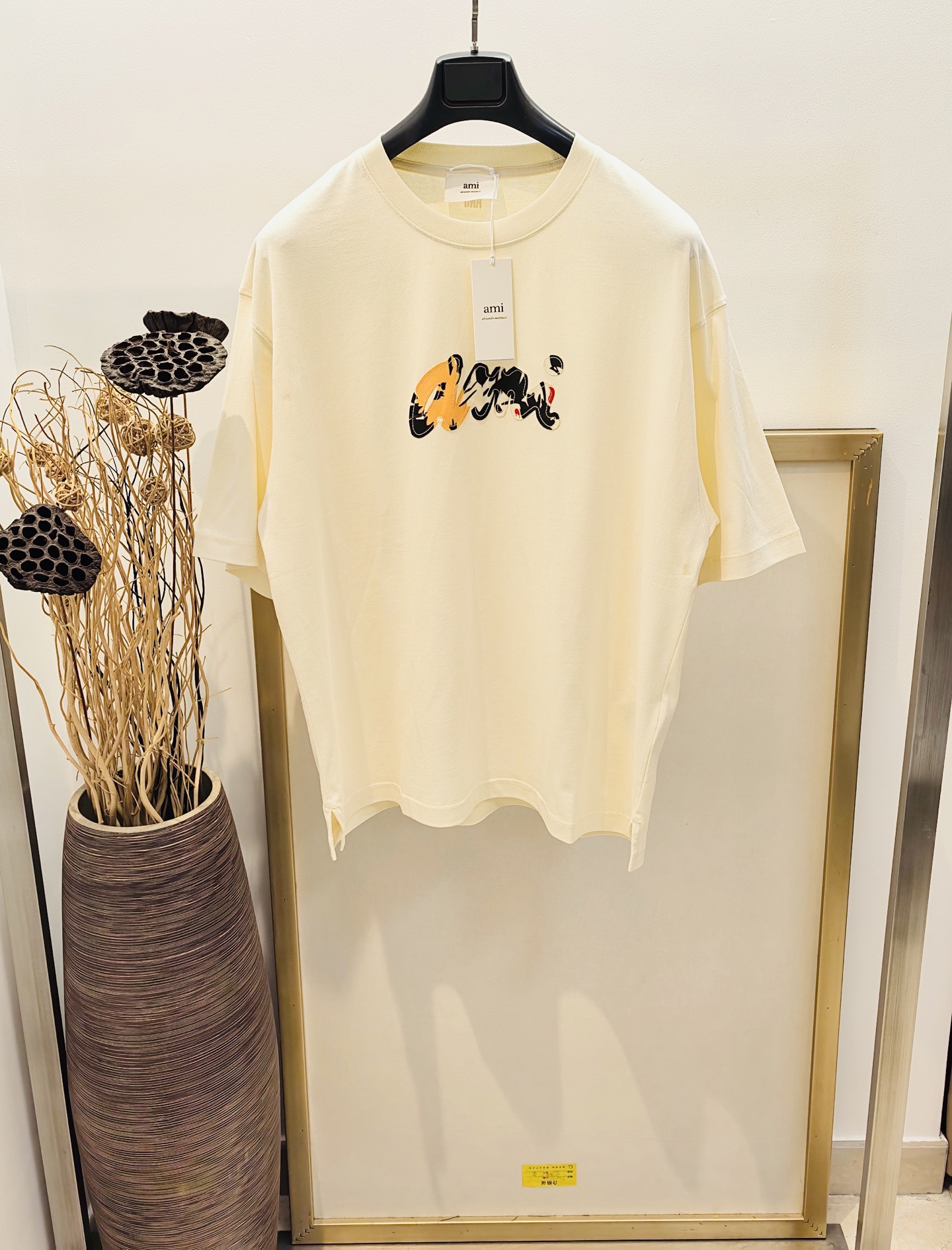 NO:722428,New Year benefits are non-returnable and non-exchangeable. No free shipping. Sizes/m/l/xl. Blue/khaki. Couple size. AM*/Ai*. A must-have for men in the floral style. The printed patch is really not too good. Embroidery/same color on the back.  !  Do not soak/wash in warm water!  ,Special offer, no return, no exchange, no free shipping, tees, t-shirt,19860909新春福利不退不换 不包邮 Sizes/m/l/xl 蓝/卡其两色 情侣款 AM* /艾* 繁花系男大必备款 印花贴布真的不要太好看刺绣/后背同色AM* 刺绣高密织纯棉半袖T恤 洗涤方式反面包裹洗衣袋冷水快速机洗！！不得浸泡/温热水洗涤！,特价 不退不换不包邮,tees，t-shirt,,Women's clothing