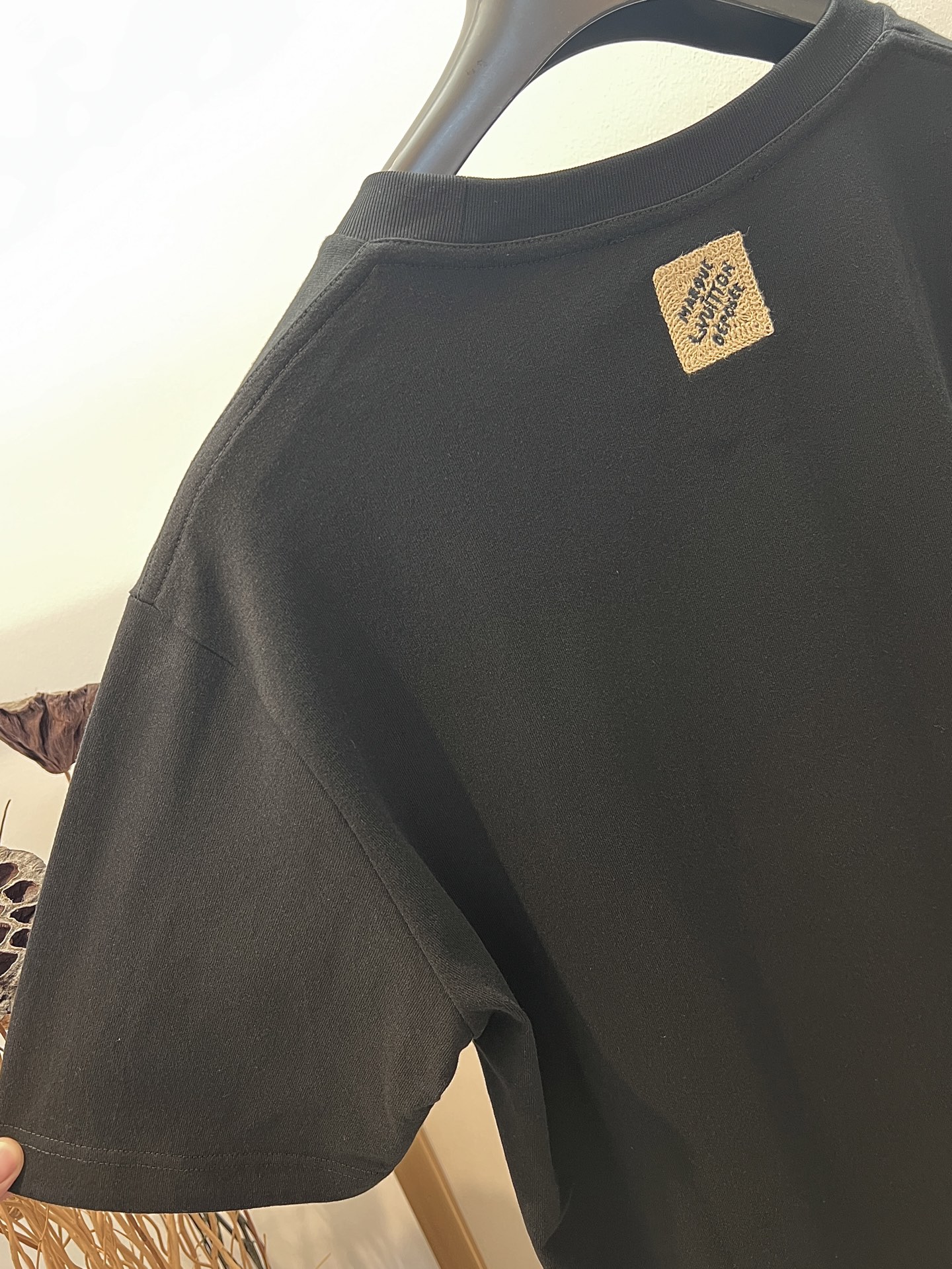 Louis Vuitton Crew Neck T-Shirt | Designer Tee with Embroidered Logo 6 i1750094586578 1454 0 6