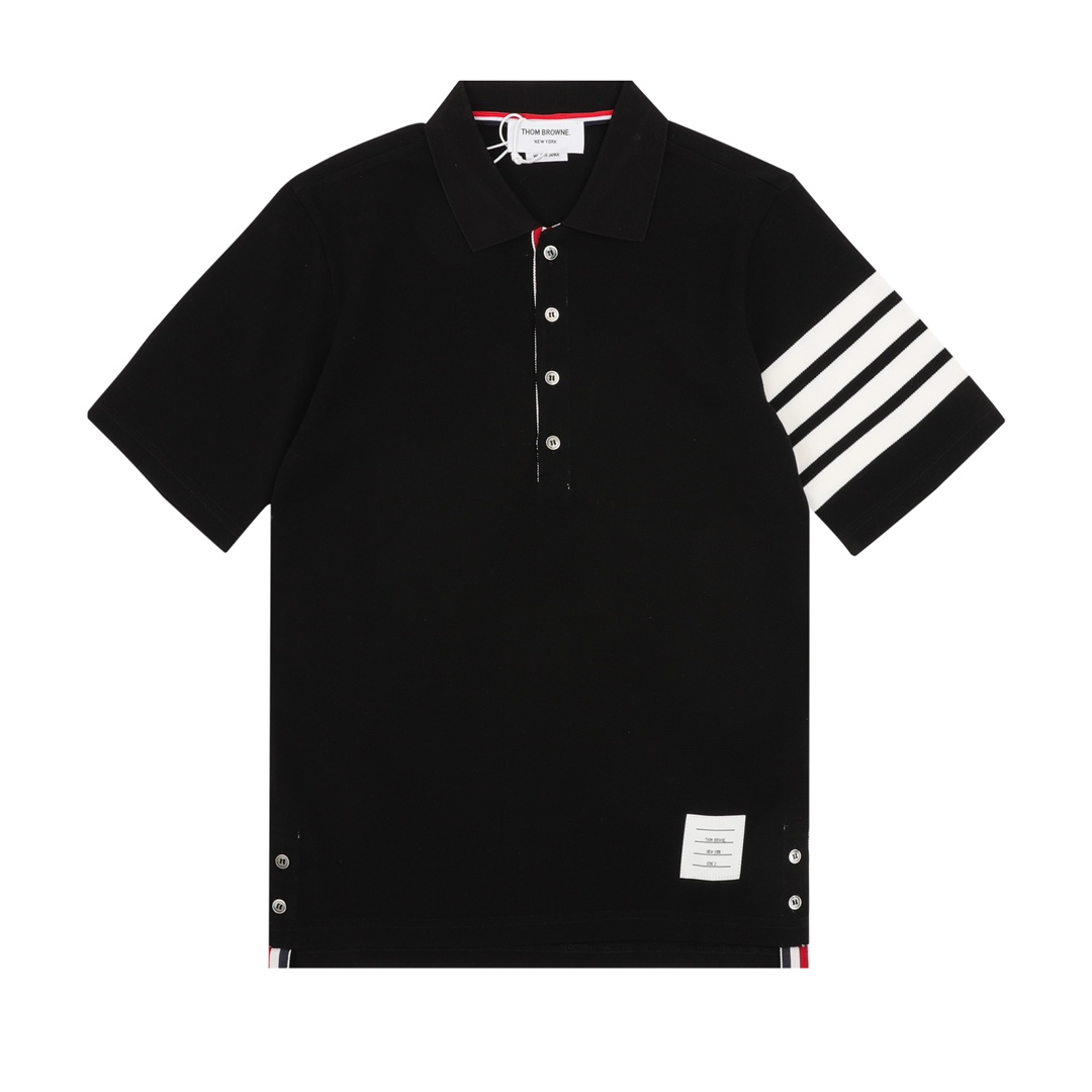 Thom Browne Ropa Camiseta Marrón Manga corta