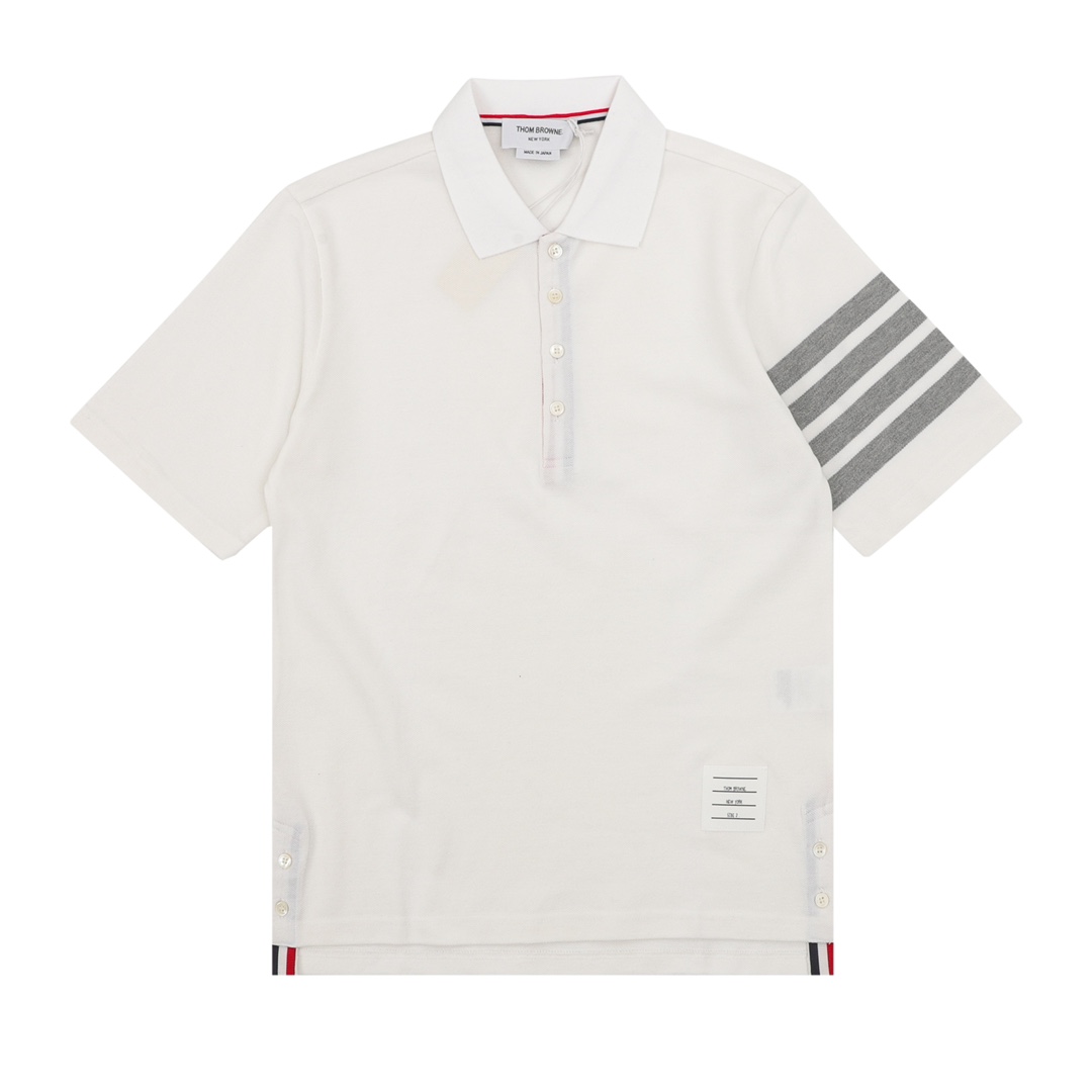 Thom Browne Ropa Camiseta Marrón Manga corta