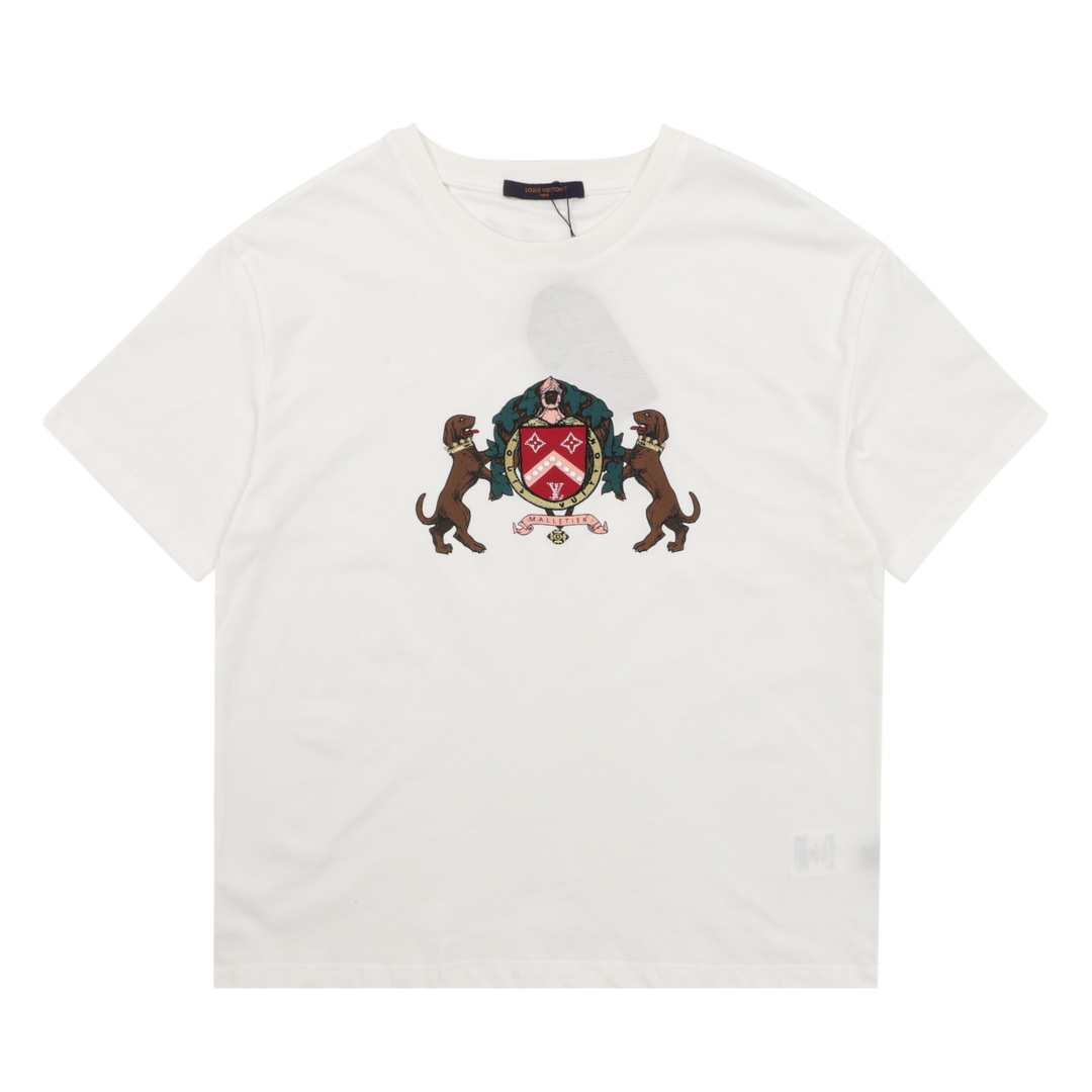 Louis Vuitton/路易威登 双狗徽标短袖