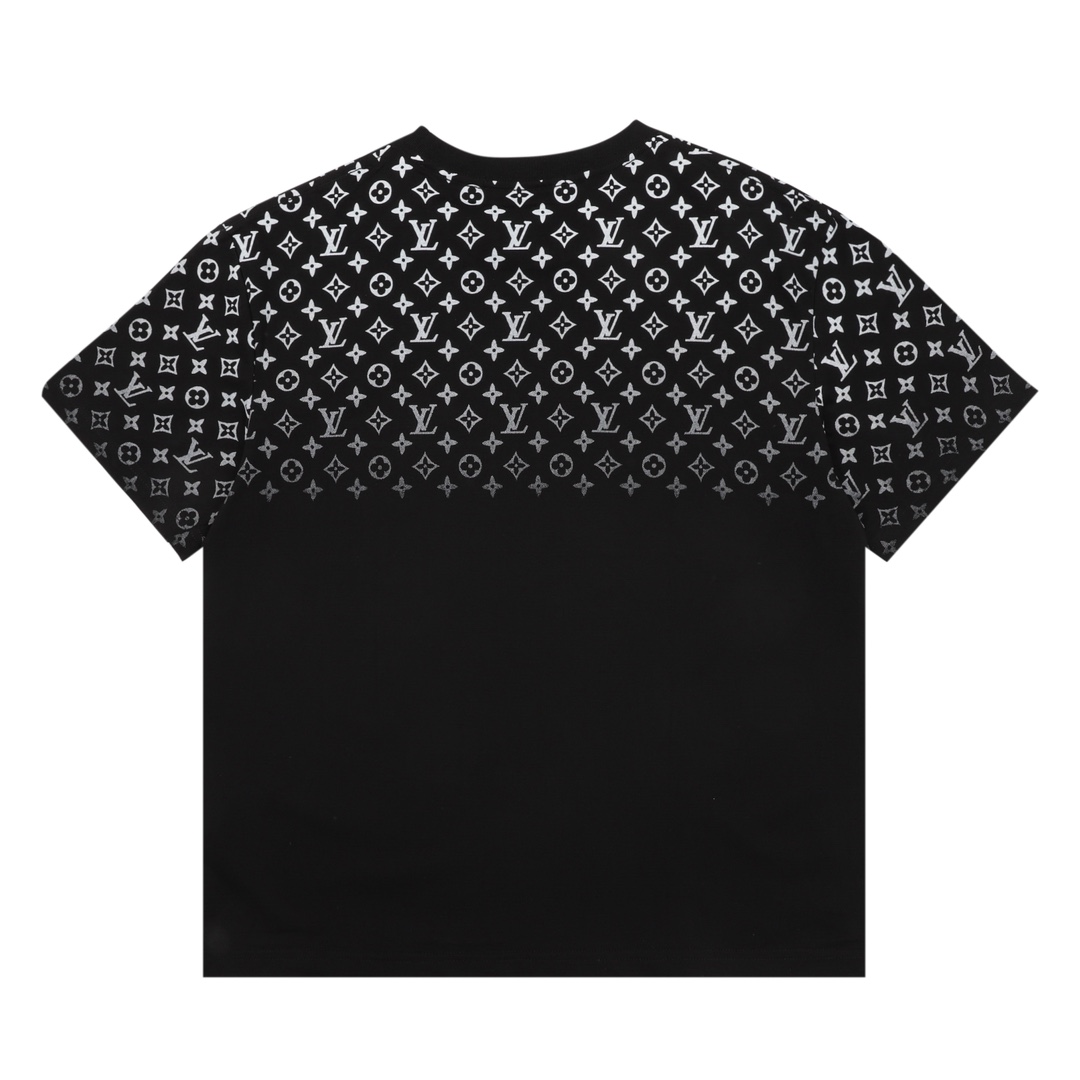 💰100
Louis Vuitton/路易威登 渐变满印LOGO短袖T恤
Size：XS-L