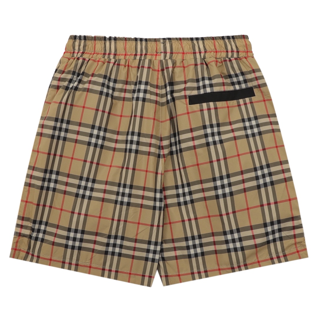 💰130
BURBERRY/巴宝莉 格纹印花徽标双面穿短裤
Size：XS-L