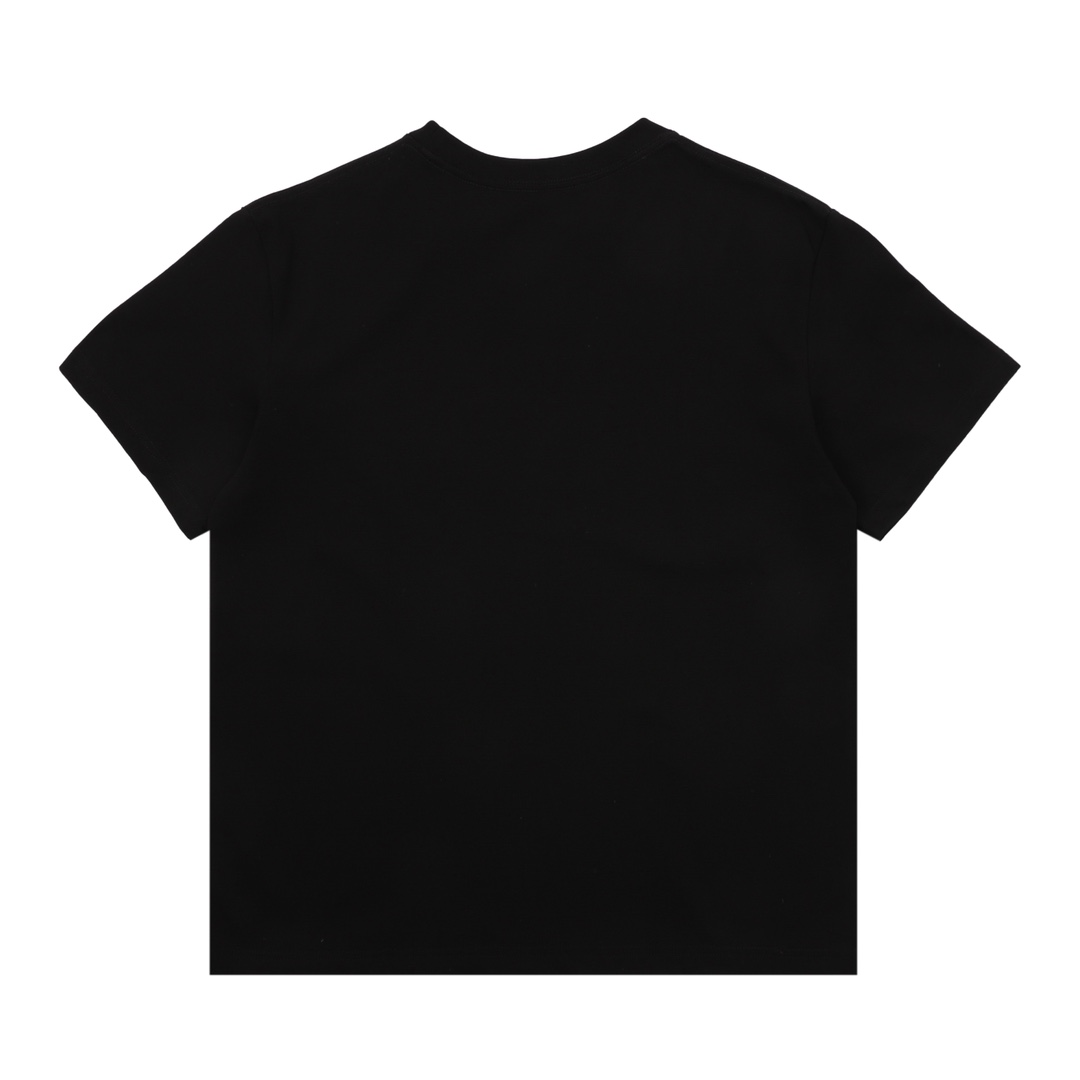 💰100
DIOR/迪奥 47logo标语印花情侣款短袖TEE
size：XS-L