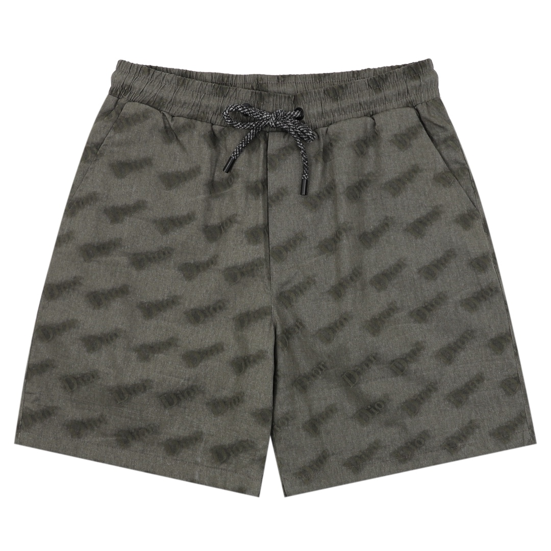 💰120 DIOR/迪奥 满印模糊字母印花短裤 Size:XS-L