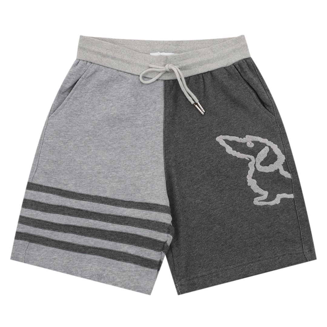 💰120 Thom Browne/汤姆布朗 四杠动物刺绣短裤 尺码:XS-L