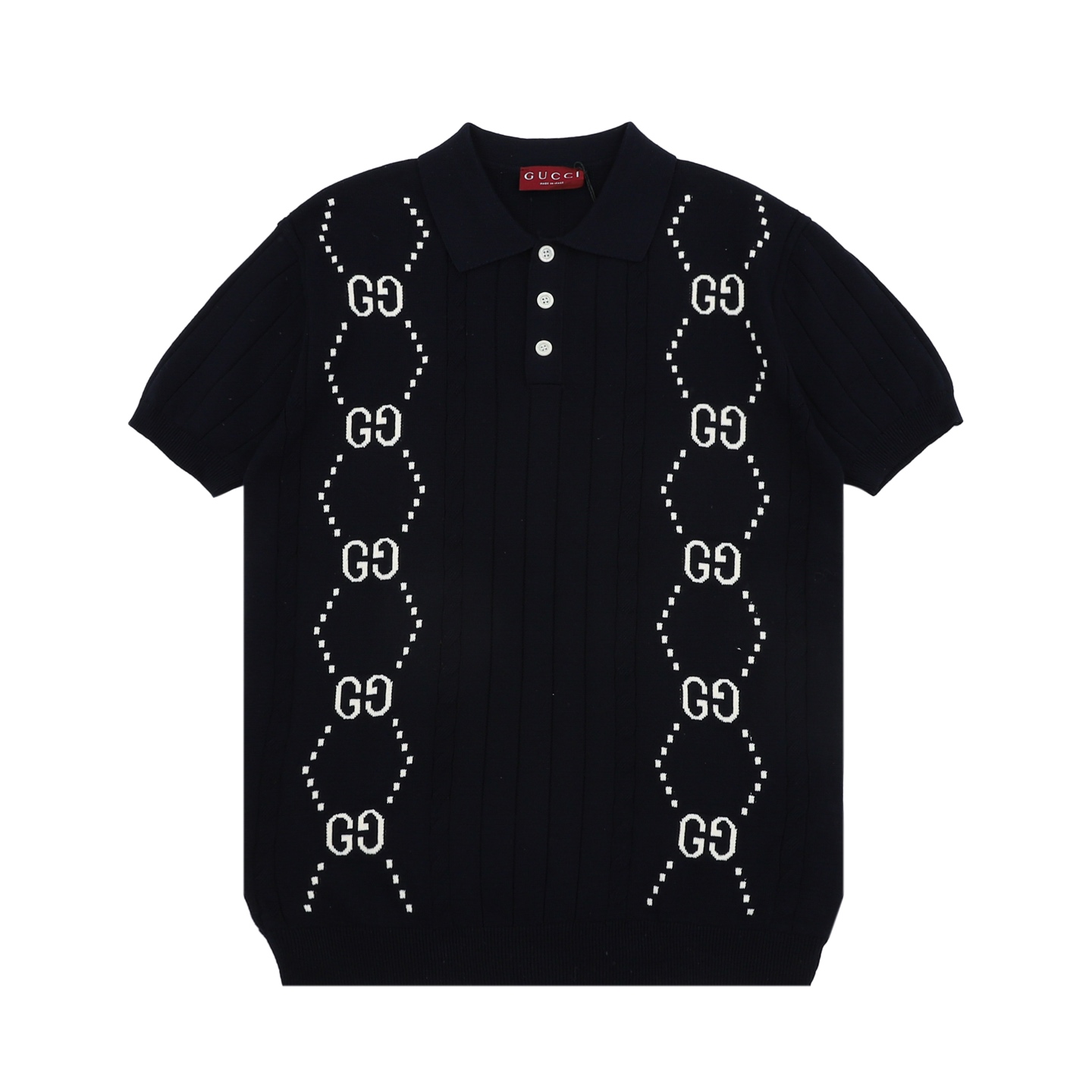 Gucci GUCCI/古驰 双G针织毛衣Polo短袖