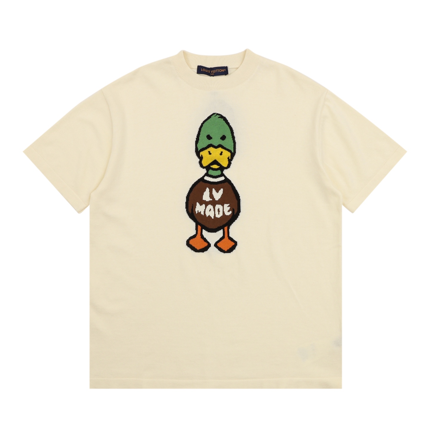 Louis Vuitton Louis Vuitton路易威登 X Nigo 联名鸭子提花针织短袖T恤