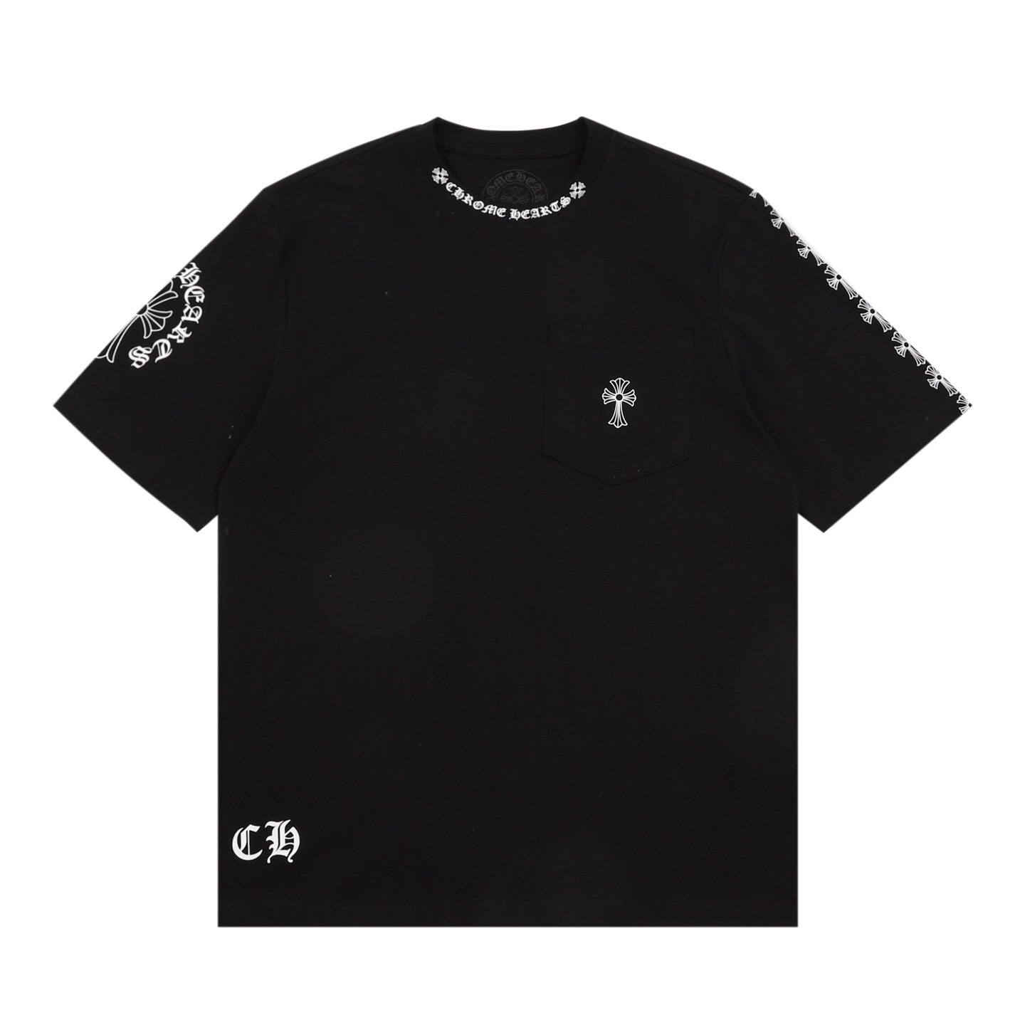 Chrome Hearts Chrome Hearts/克罗心 梵文十字架印花短袖
