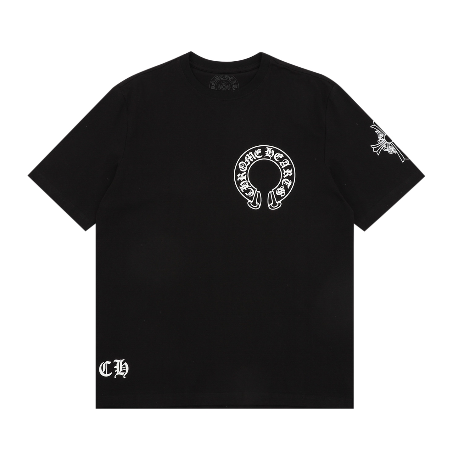 Chrome Hearts Chrome Hearts/克罗心 十字马蹄印花短袖