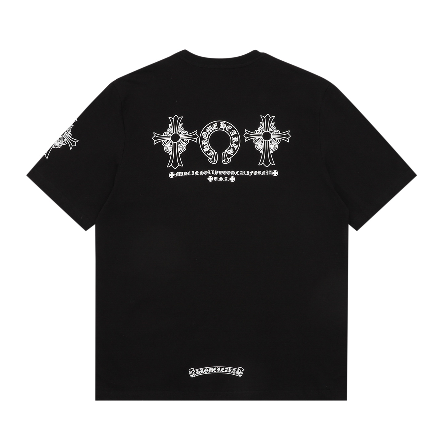 Chrome Hearts Chrome Hearts/克罗心 十字马蹄印花短袖
