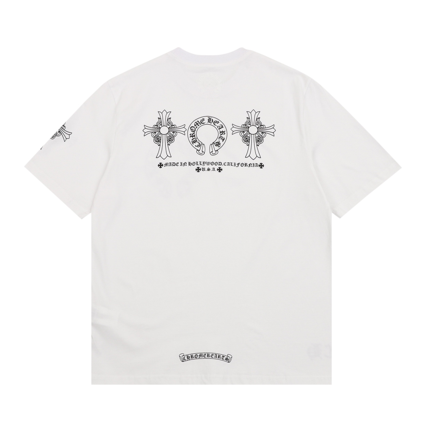 Chrome Hearts Chrome Hearts/克罗心 十字马蹄印花短袖
