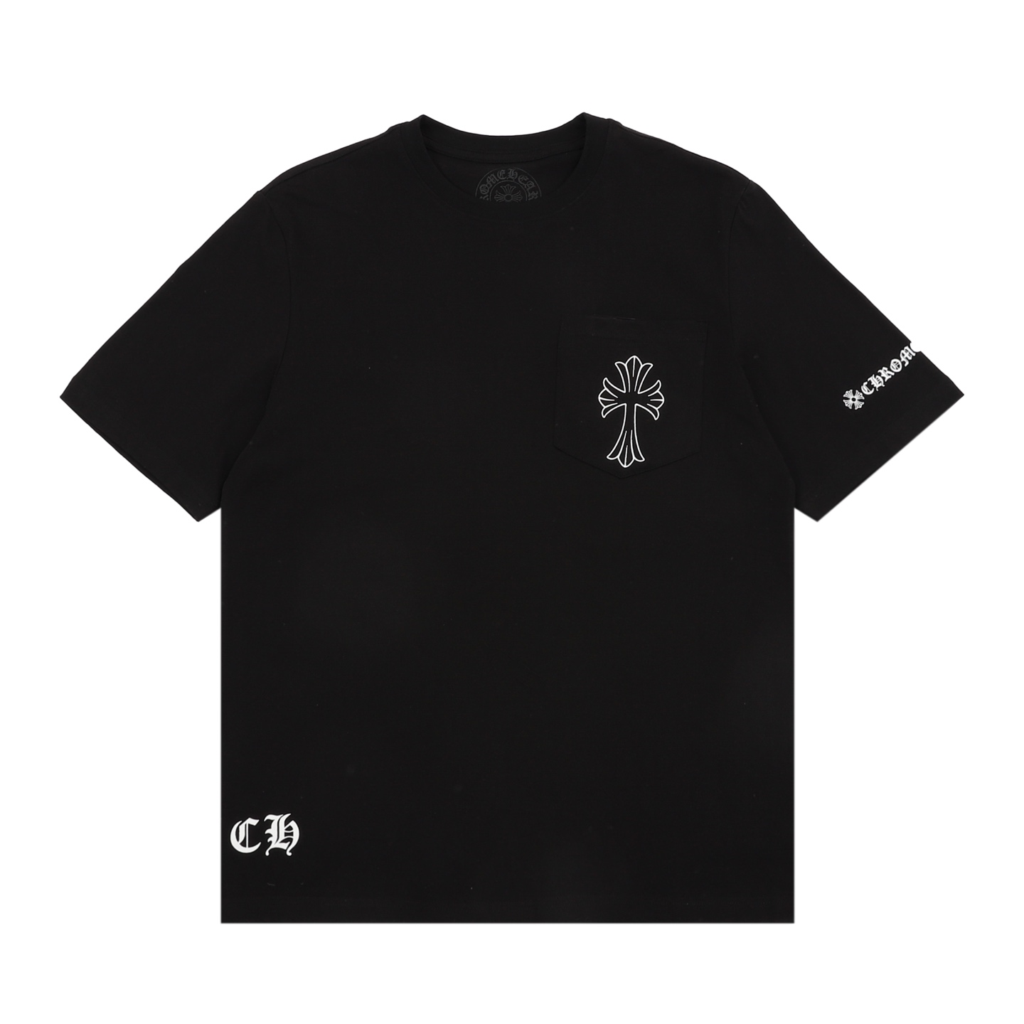 Chrome Hearts Chrome Hearts/克罗心 素描十字架印花短袖