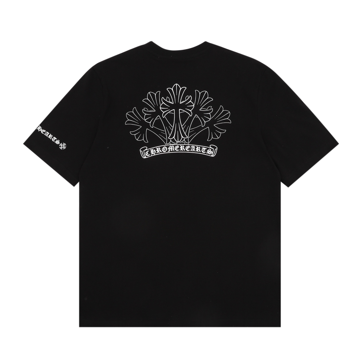 Chrome Hearts Chrome Hearts/克罗心 素描十字架印花短袖